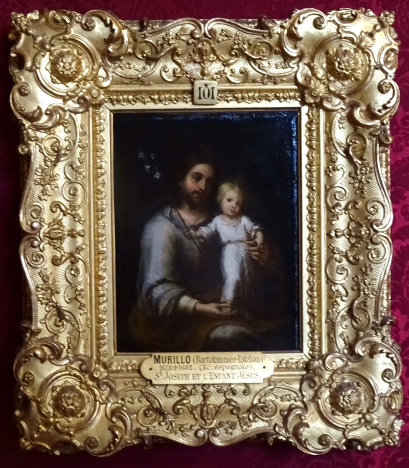 Sint-Jozef en het Kind Jezus - Bartolomé Esteban Murillo

Source:
Saint Joseph et l'Enfant Jésus - Bartolomé Esteban Murillo