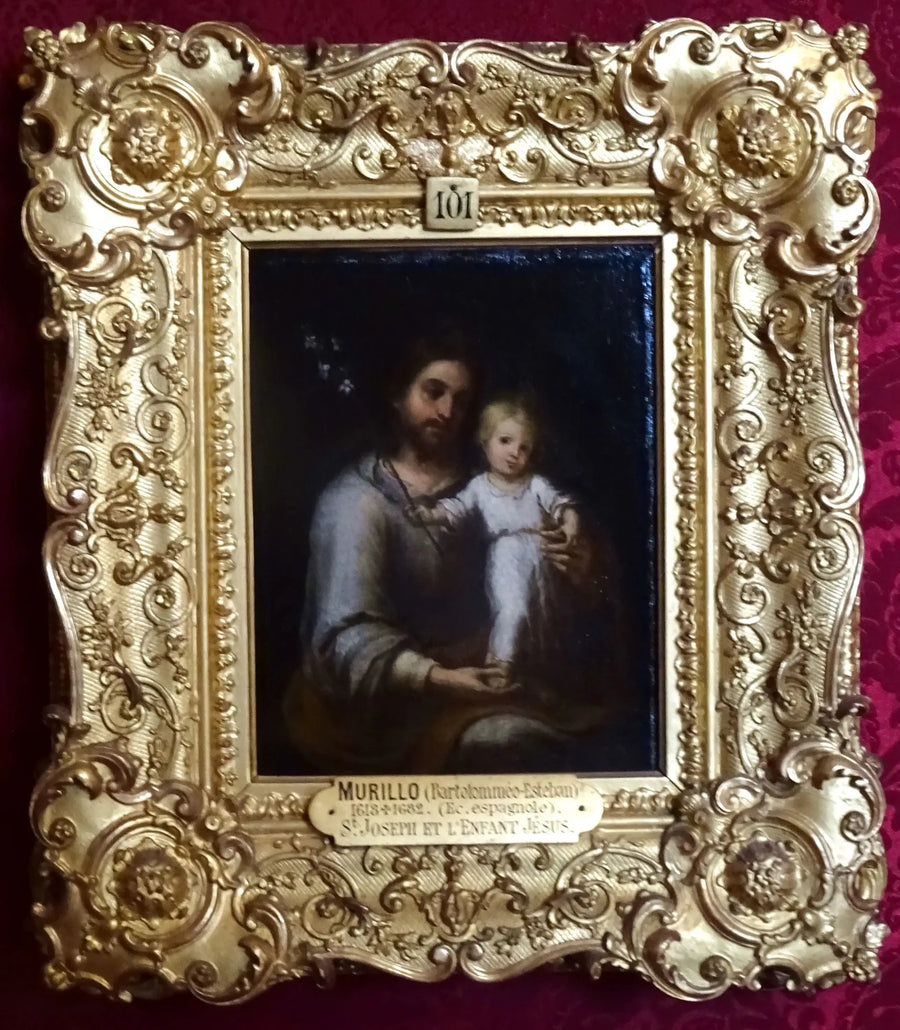Sint-Jozef en het Kind Jezus - Bartolomé Esteban Murillo

Source:
Saint Joseph et l'Enfant Jésus - Bartolomé Esteban Murillo