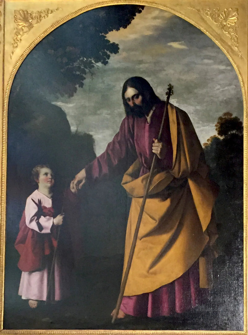 Sint-Jozef en het Kind Jezus - Francisco de Zurbarán