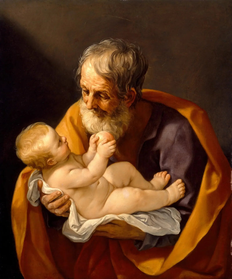 Sint-Jozef en het Kind Jezus - Guido Reni