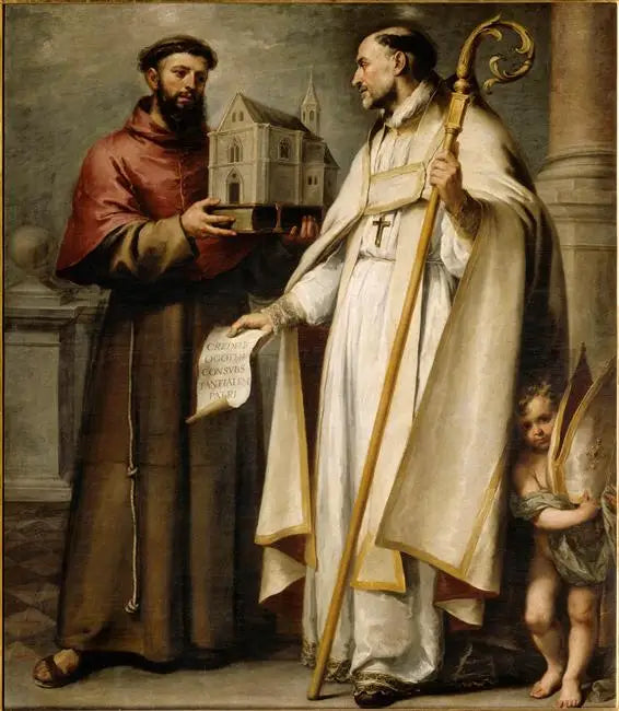 Sint Léandre en Sint Bonaventura - Bartolomé Esteban Murillo

Source:
Saint Léandre et saint Bonaventure - Bartolomé Esteban Murillo