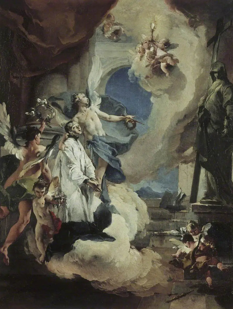Sint Louis Gonzaga in glorie - Giovanni Battista Tiepolo