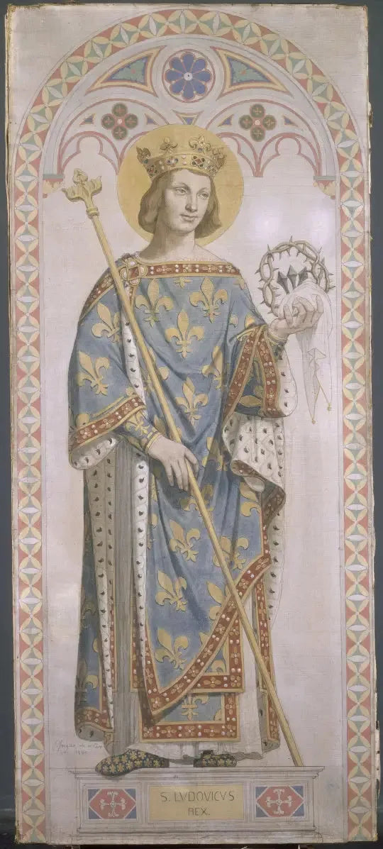 Sint Louis, koning van Frankrijk - Jean-Auguste-Dominique Ingres