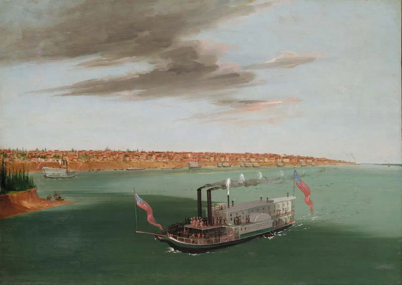 Saint-Louis gezien vanaf de rivier beneden - George Catlin

Source:
Saint-Louis vu de la rivière en contrebas - George Catlin