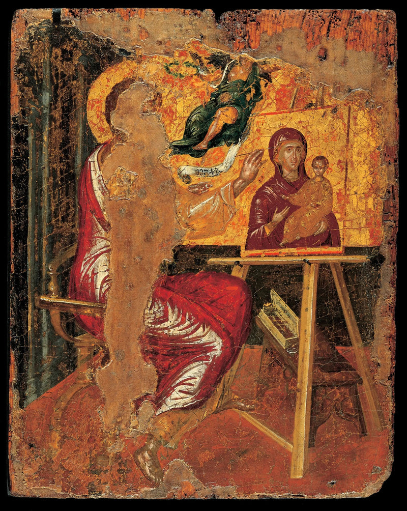 Sint-Lucas die de Maagd schildert - El Greco