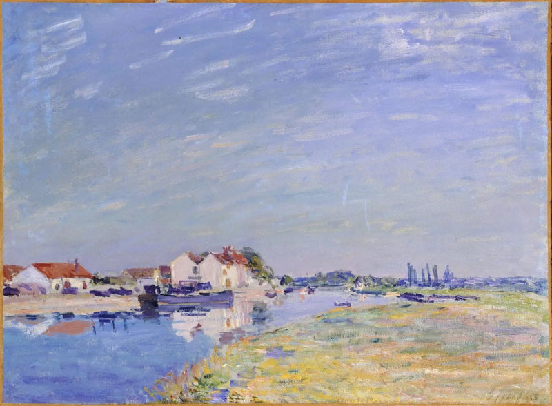 Sint Mammès - Alfred Sisley