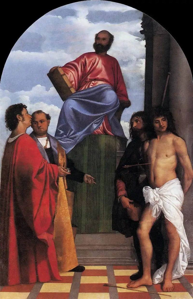 Sint-Marcus en Majesteit - Titiaan