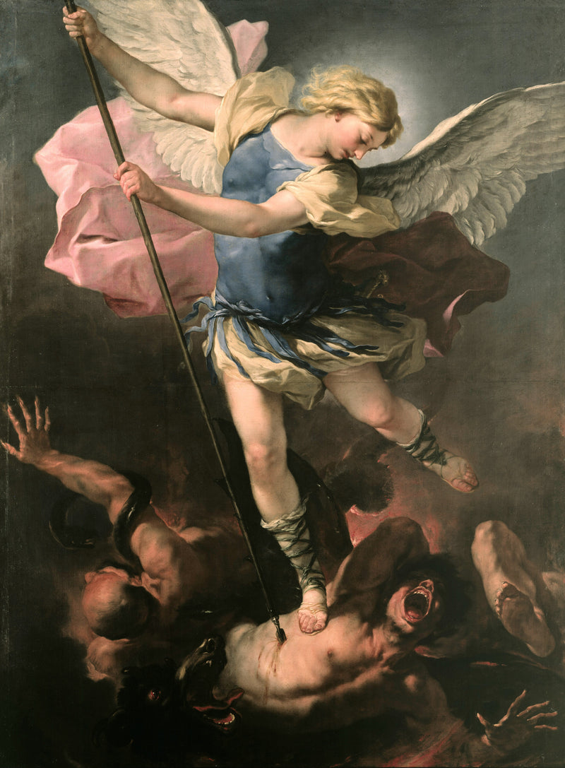 Sint-Michiel - Luca Giordano