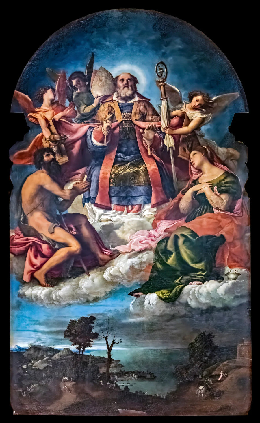 Sint-Nicolaas in glorie - Lorenzo Lotto