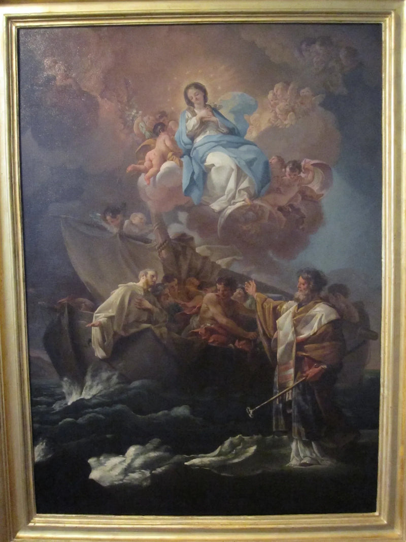 Sint-Nicolaas die de schipbreukelingen redt - Corrado Giaquinto
