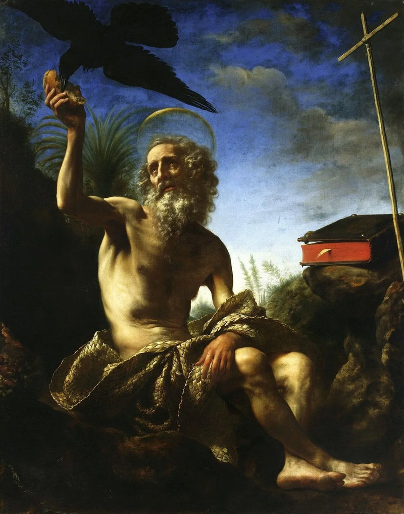 Sint Paulus de Eremiet. - Carlo Dolci
