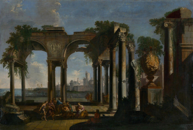 Sint Paulus predikt op het platteland - Giovanni Paolo Panini

Source:
Saint Paul prêche en campagne - Giovanni Paolo Panini