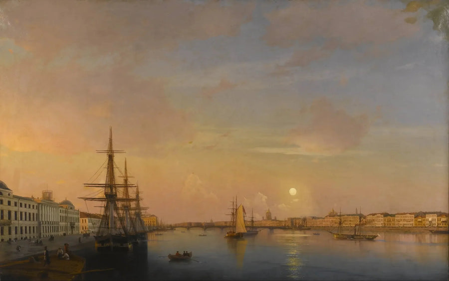 Sint-Petersburg - Gali op de kades - Ivan Aivazovsky

Source:
Saint-Pétersbourg - Galion sur les quais - Ivan Aïvazovski