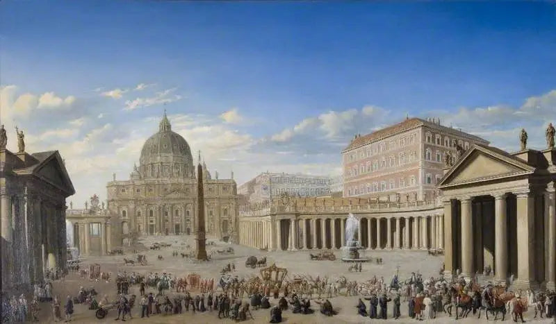 Sint-Pietersbasiliek in Rome - Giovanni Paolo Panini

Source:
Saint-Pierre de Rome - Giovanni Paolo Panini