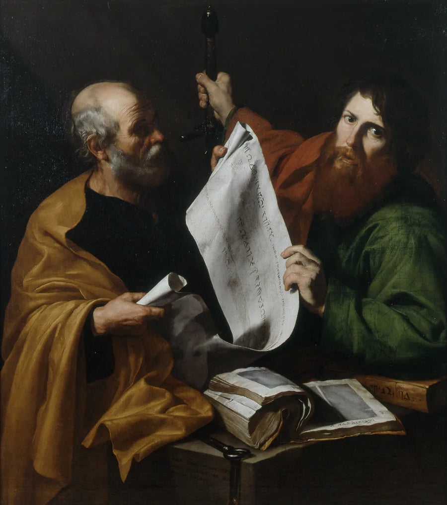 Sint Pieter en Sint Paulus - Jusepe de Ribera