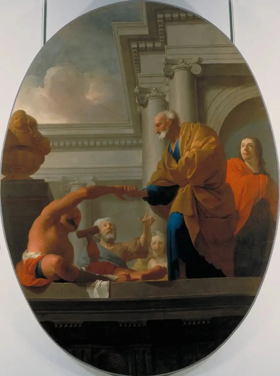 Sint-Pieter geneest een verlamde - Pierre Subleyras