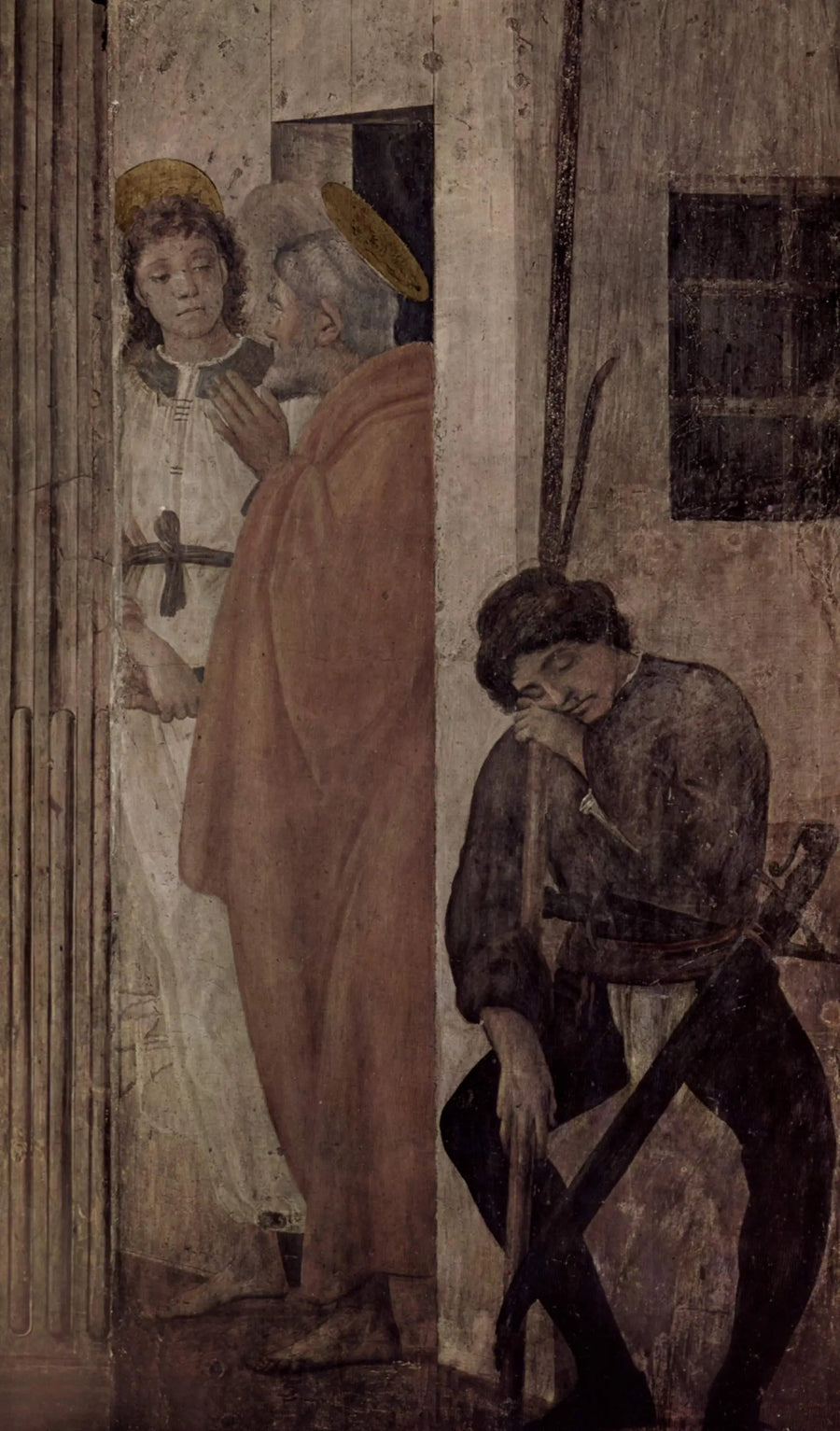 Sint-Pieter bevrijd uit de gevangenis - Filippino Lippi