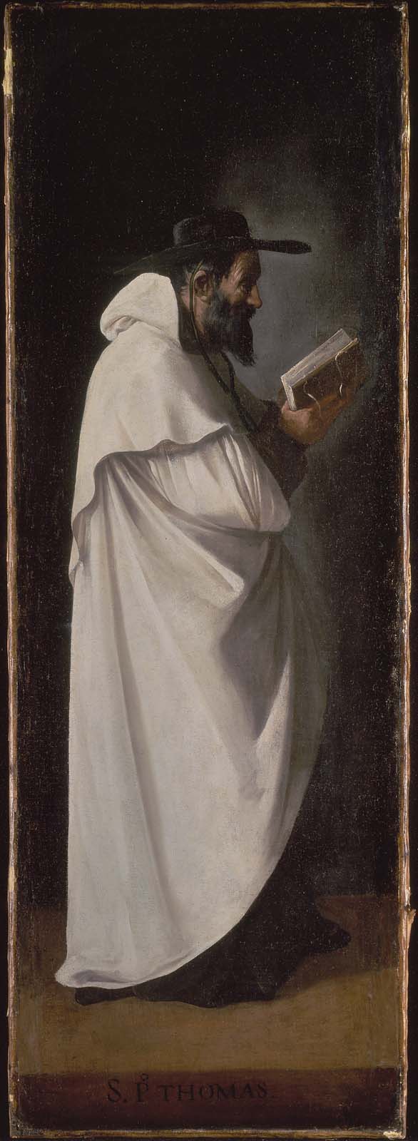 Saint Pierre Thomas - Francisco de Zurbarán image 1 reproduction d’œuvre d’art à l’huile