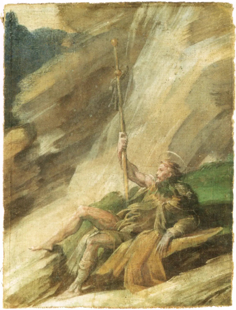 Sint Rochus - Parmigianino