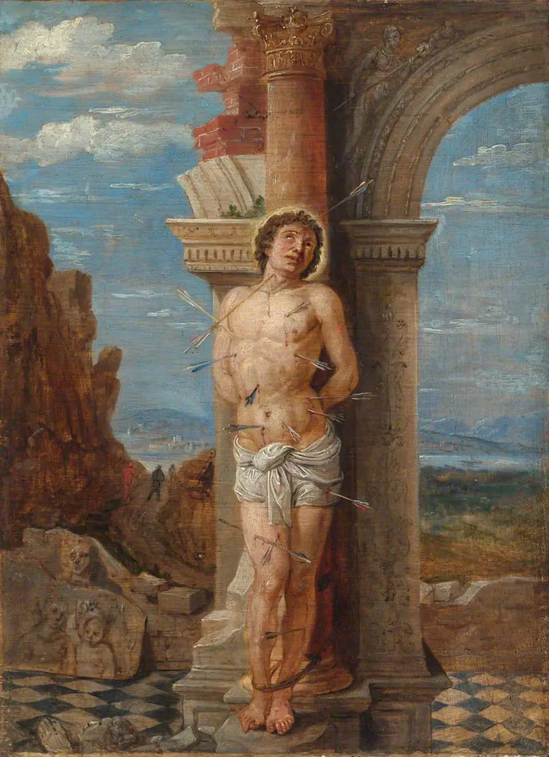 Sint Sebastiaan (naar Andrea Mantegna) - David Teniers de Jonge

Source:
Saint Sébastien (d'après Andrea Mantegna) - David Teniers le Jeune