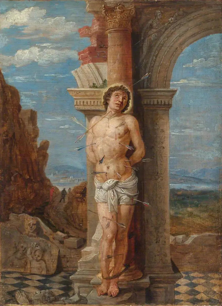Sint Sebastiaan (naar Andrea Mantegna) - David Teniers de Jonge

Source:
Saint Sébastien (d'après Andrea Mantegna) - David Teniers le Jeune