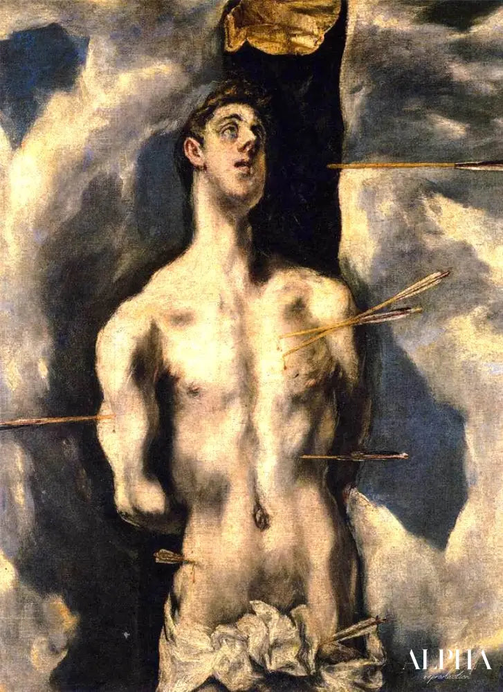 St. Sebastian - El Greco - Reproductions de tableaux et peintures haut de gamme