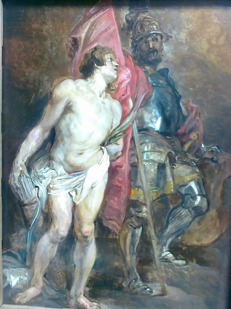 Sint Sebastiaan en Sint Joris - Peter Paul Rubens