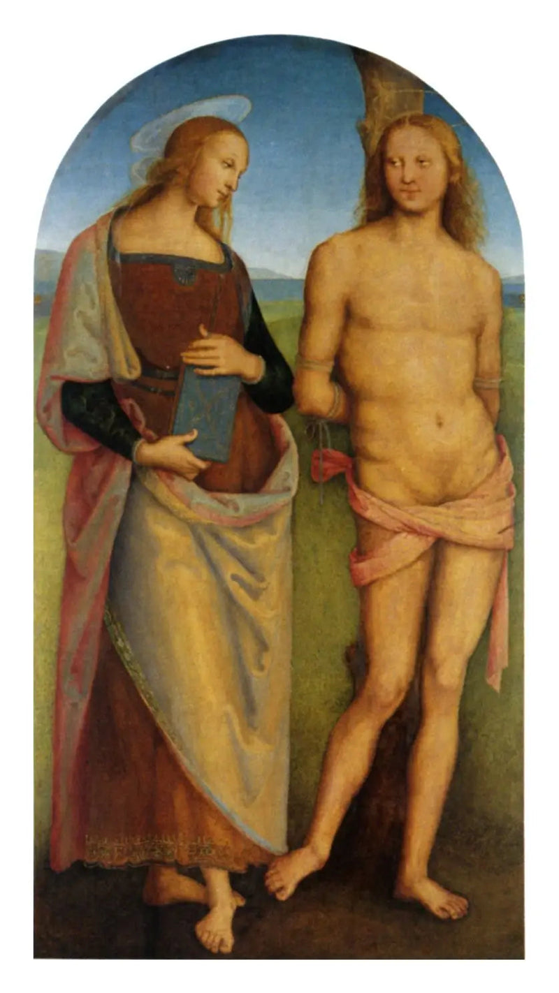 Sint Sebastiaan en Sint Apollonia - Pietro Perugino