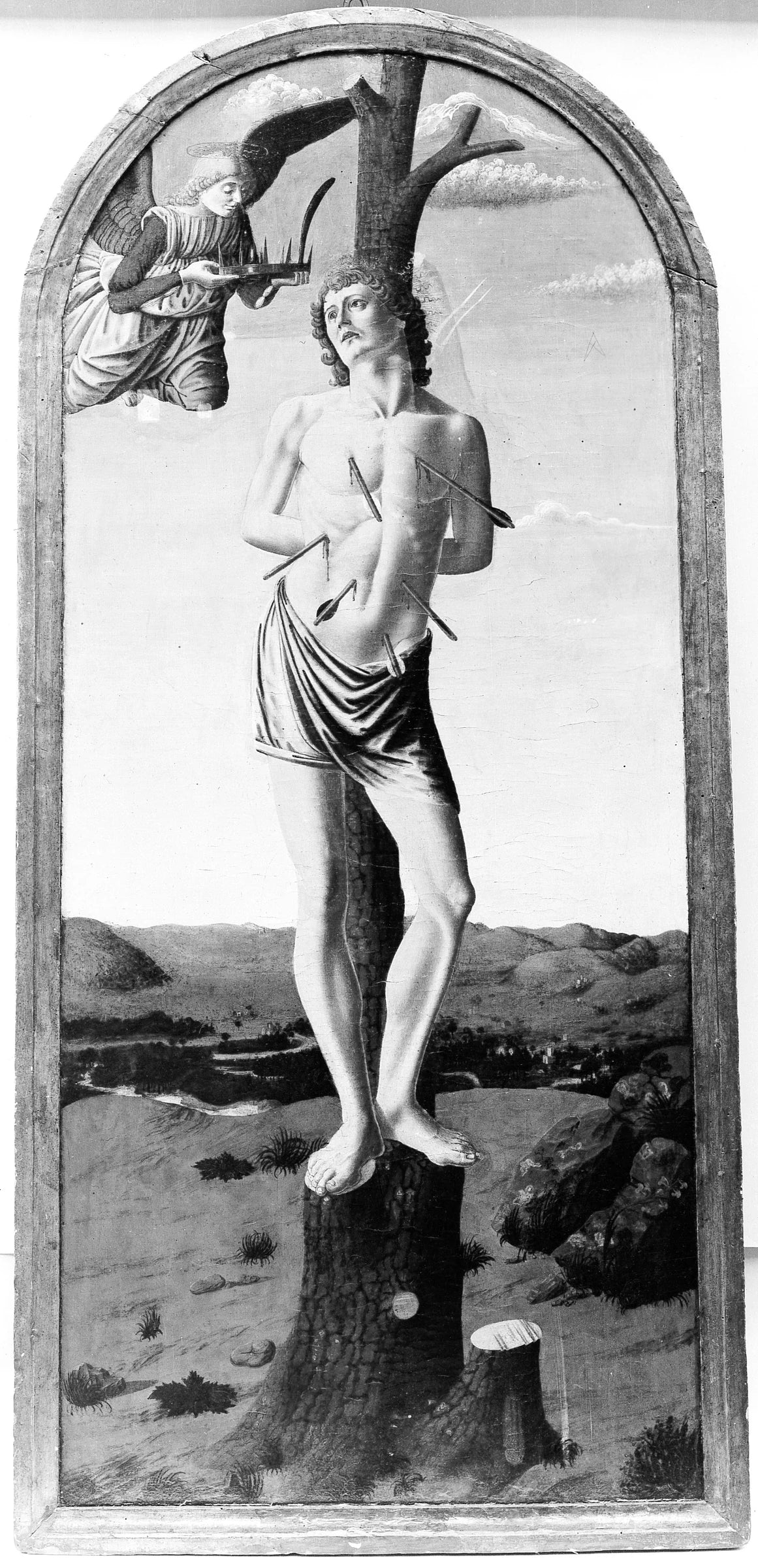 Saint Sébastien - Francesco Botticini (Francesco di Giovanni)
