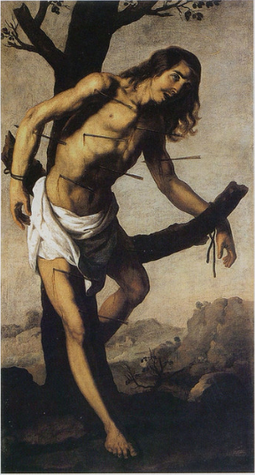Saint Sébastien - Francisco de Zurbarán - Alpha Reproduction