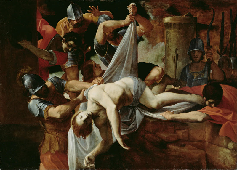Sint Sebastiaan in de Cloaca Maxima - Ludovico Carracci