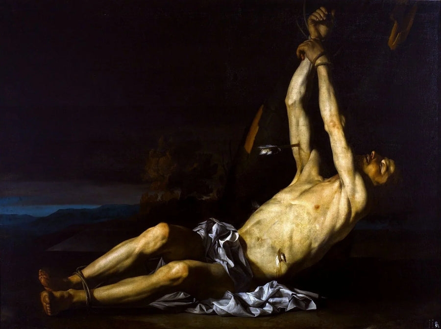 Sint Sebastianus. - Jusepe de Ribera