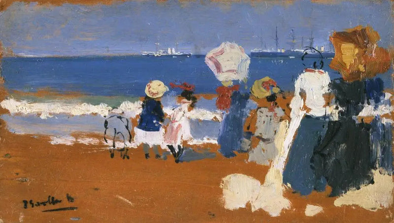 Sint-Sebastiaan (Parasol) - Joaquín Sorolla