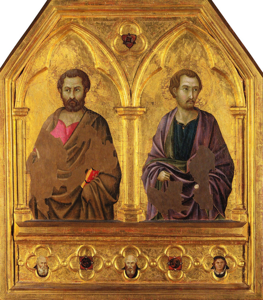 Sint Simon en Sint Thaddaeus (Judas) - Ugolino di Nerio