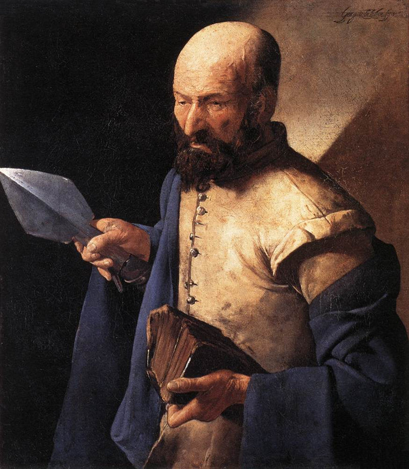 Sint Thomas met de spies - Georges de La Tour