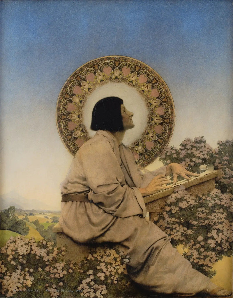 Valentijnsdag - Maxfield Parrish