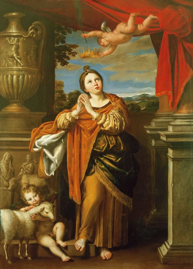Sint Agnes - Domenichino