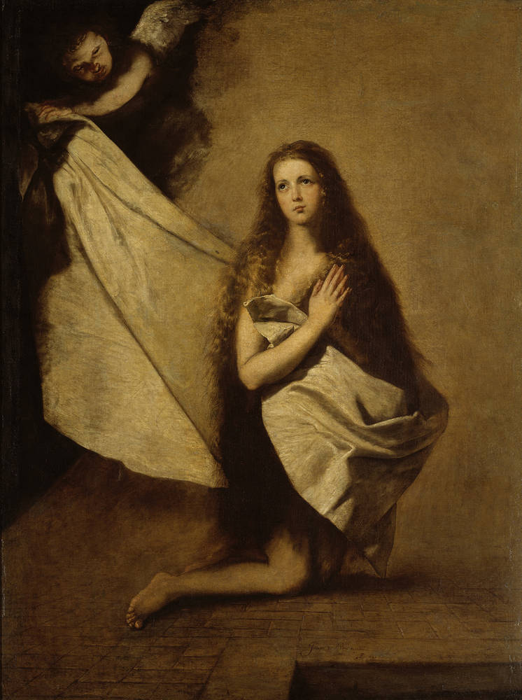 Sint Agnes in de gevangenis - Jusepe de Ribera