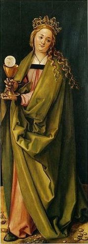 Sint Barbara - Hans Baldung Grien