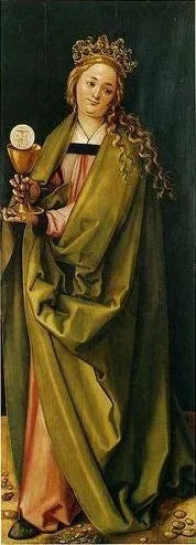 Sint Barbara - Hans Baldung Grien