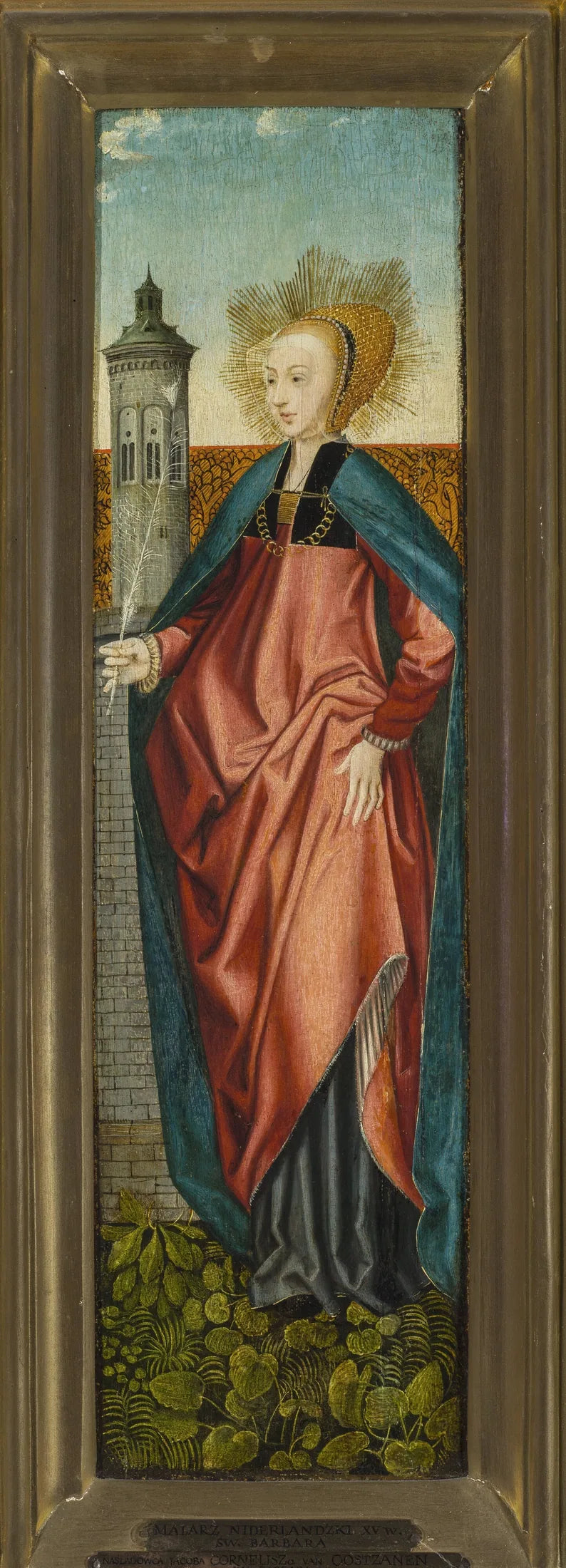 Sint Barbara - Jacob Cornelisz van Oostsanen