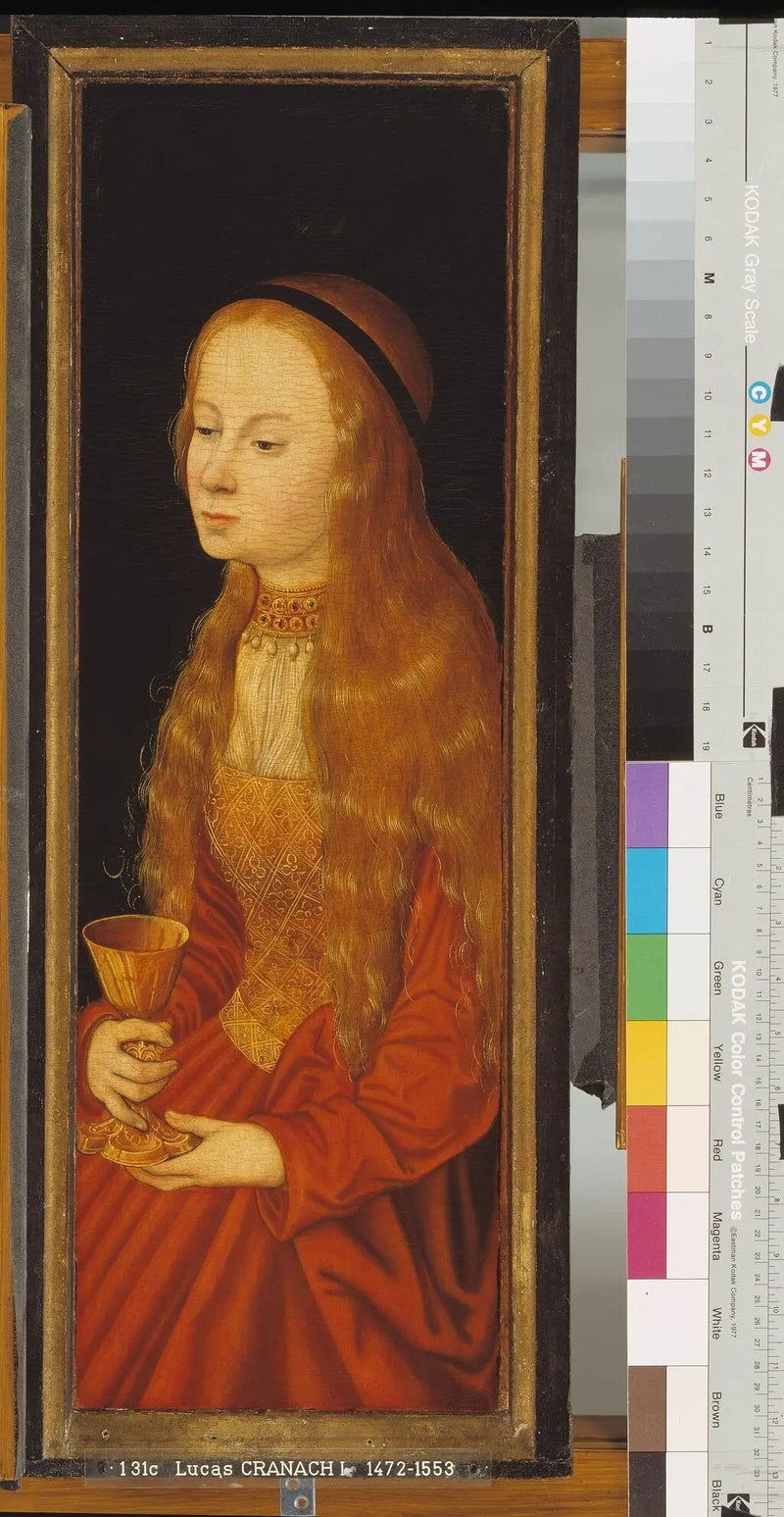 Sint Barbara - Lucas Cranach de Oudere