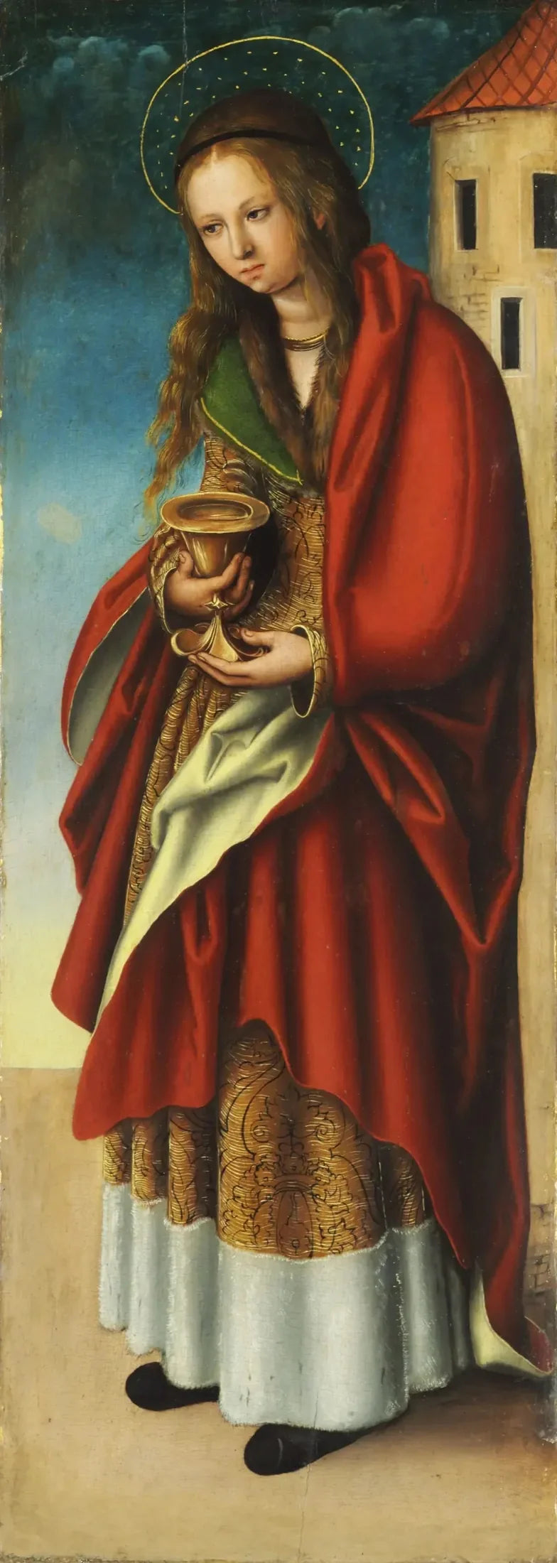 Sainte-Barbe - Lucas Cranach de Oudere