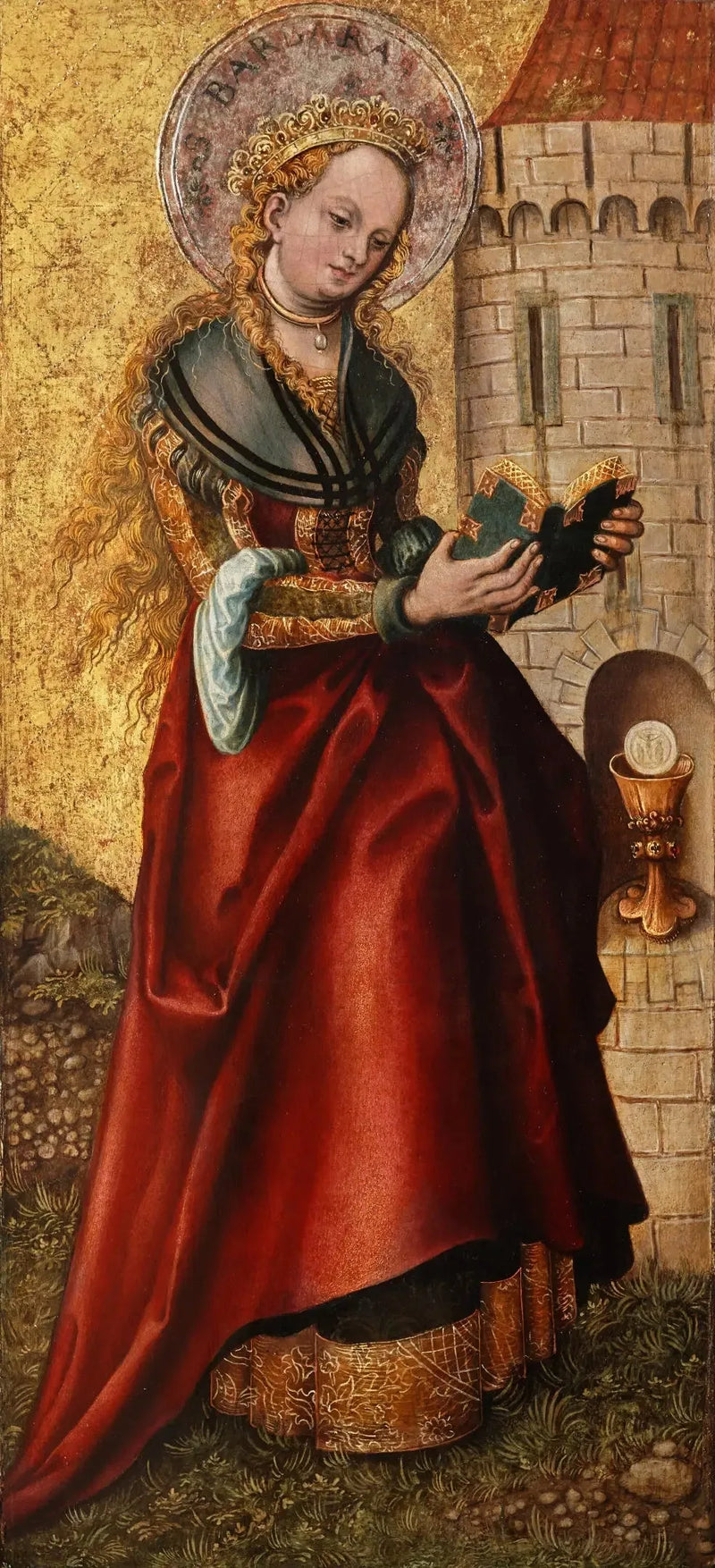Sainte-Barbe - Lucas Cranach de Oude