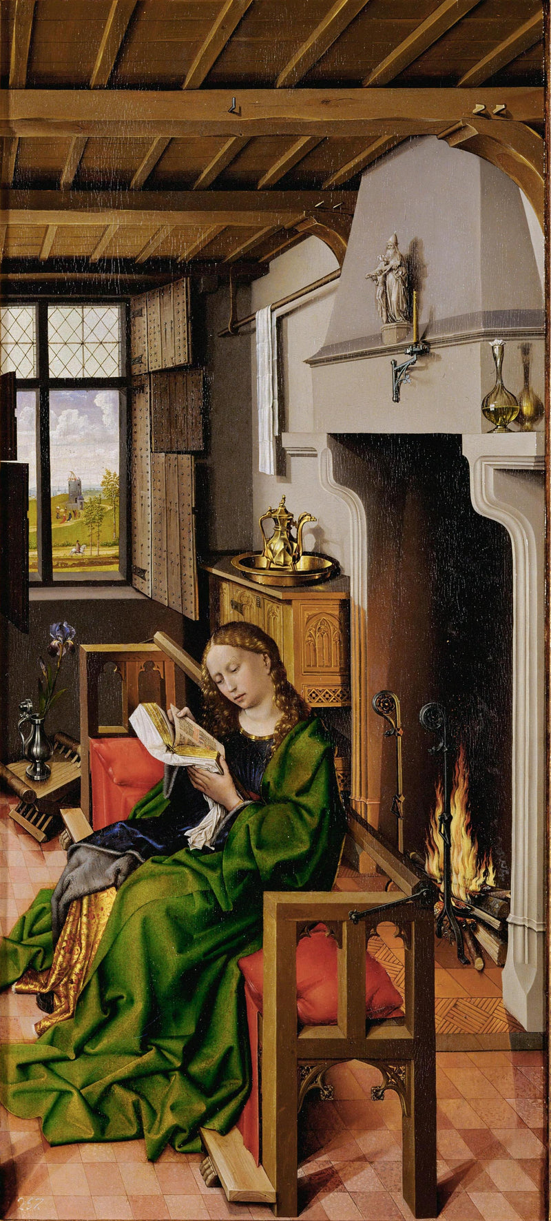 Sint Barbara - Robert Campin