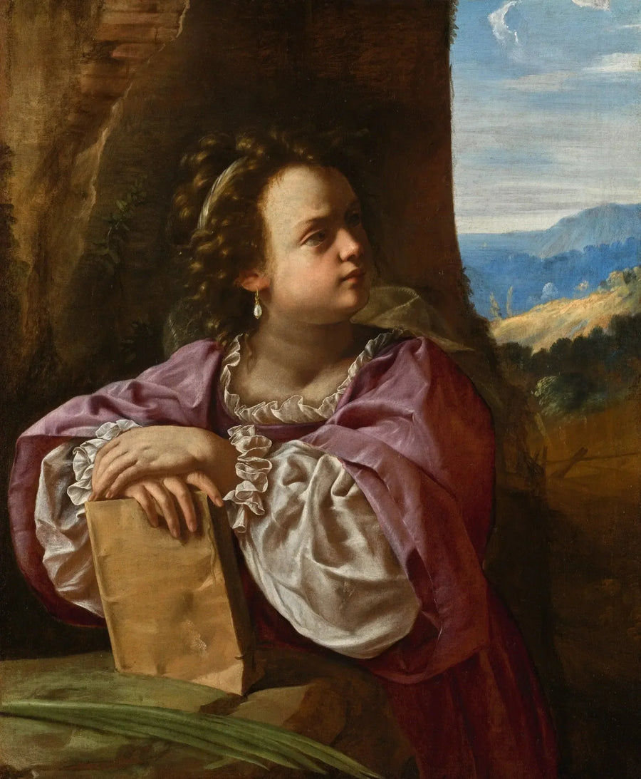 Sint Catharina van Alexandrië - Artemisia Gentileschi