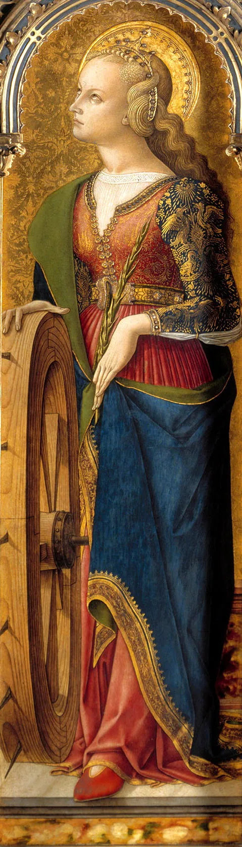 Sint Catharina van Alexandrië - Carlo Crivelli