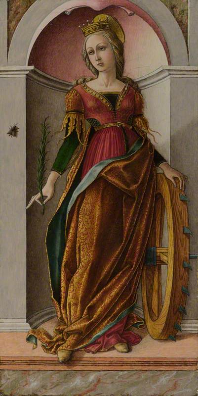 Sint Catharina van Alexandrië - Carlo Crivelli