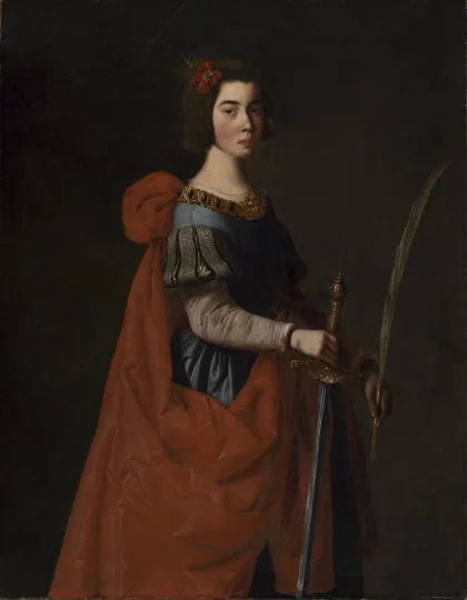 Sint-Catharina van Alexandrië - Francisco de Zurbarán