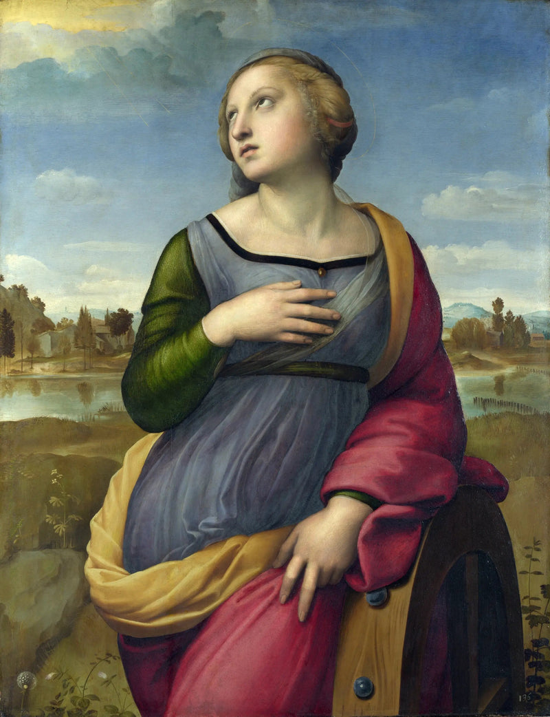 Heilige Catharina van Alexandrië - Rafaël Sanzio